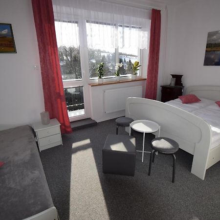 Pension St. Moritz Železná Ruda Zewnętrze zdjęcie