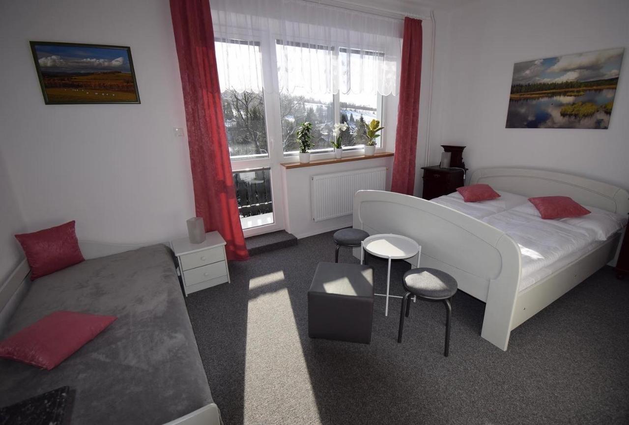Pension St. Moritz Železná Ruda Zewnętrze zdjęcie
