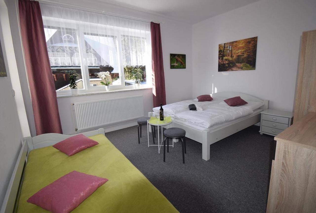 Pension St. Moritz Železná Ruda Zewnętrze zdjęcie