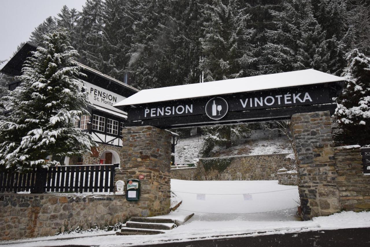 Pension St. Moritz Železná Ruda Zewnętrze zdjęcie