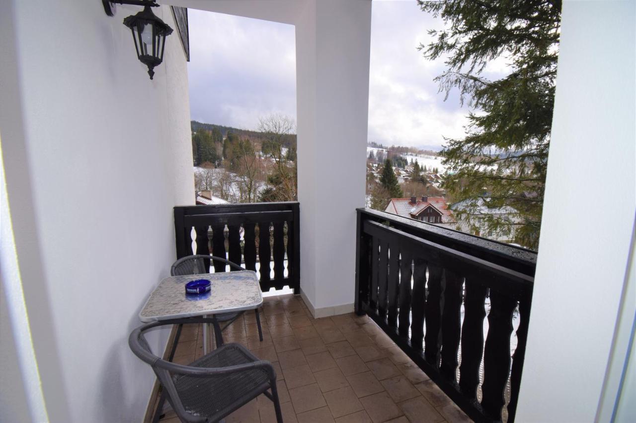 Pension St. Moritz Železná Ruda Zewnętrze zdjęcie