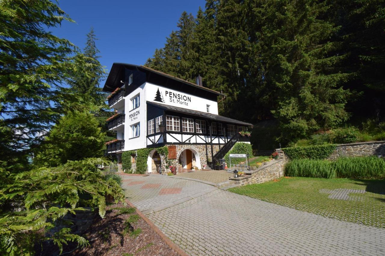 Pension St. Moritz Železná Ruda Zewnętrze zdjęcie