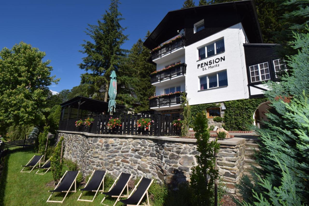Pension St. Moritz Železná Ruda Zewnętrze zdjęcie
