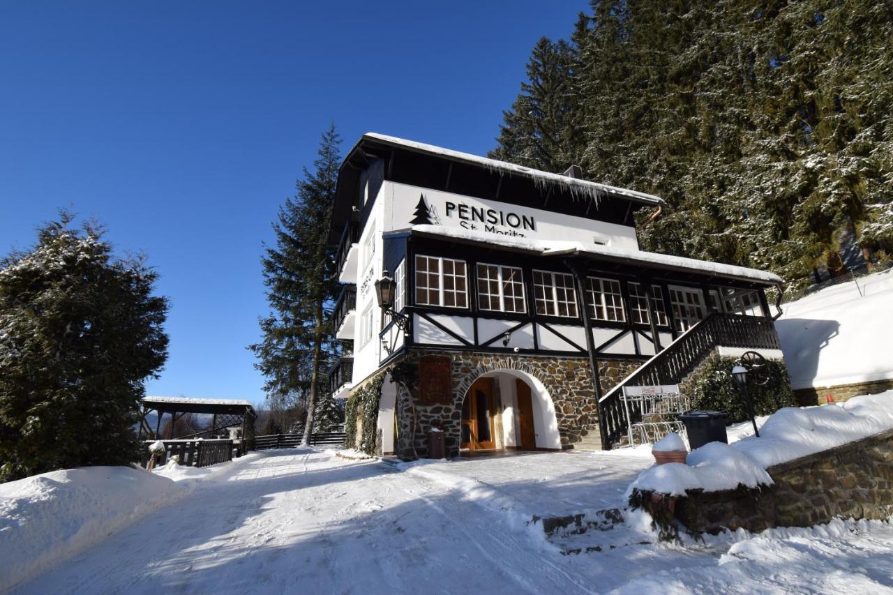 Pension St. Moritz Železná Ruda Zewnętrze zdjęcie
